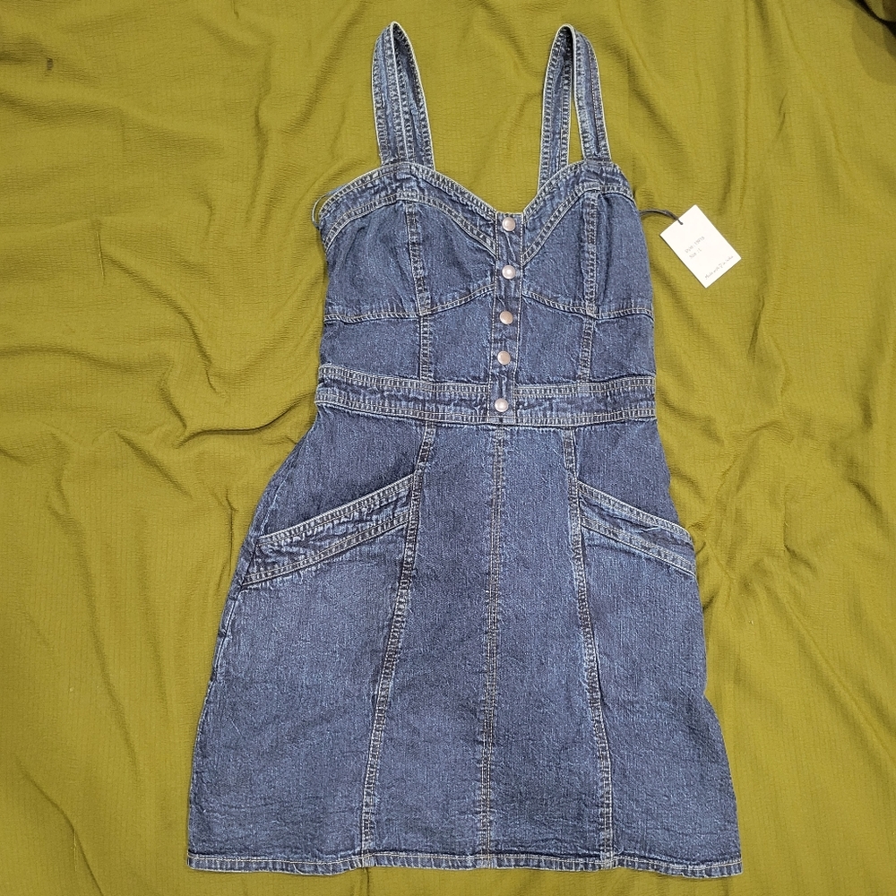 Large NWT Denim Dress